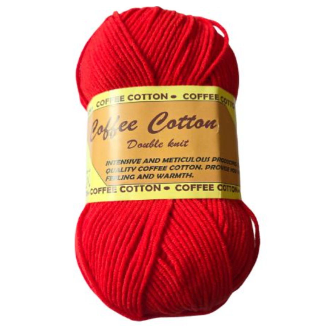 Coffee Cotton DK Yarn 100g