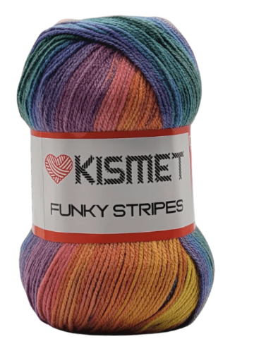 KISMET FUNKY STRIPES DOUBLE KNIT