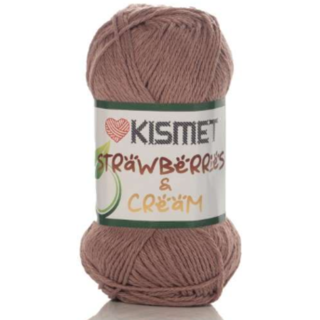 Kismet Strawberries & Cream Cotton DK Yarn 100g