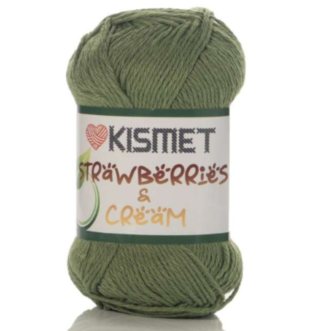 Kismet Strawberries & Cream Cotton DK Yarn 100g