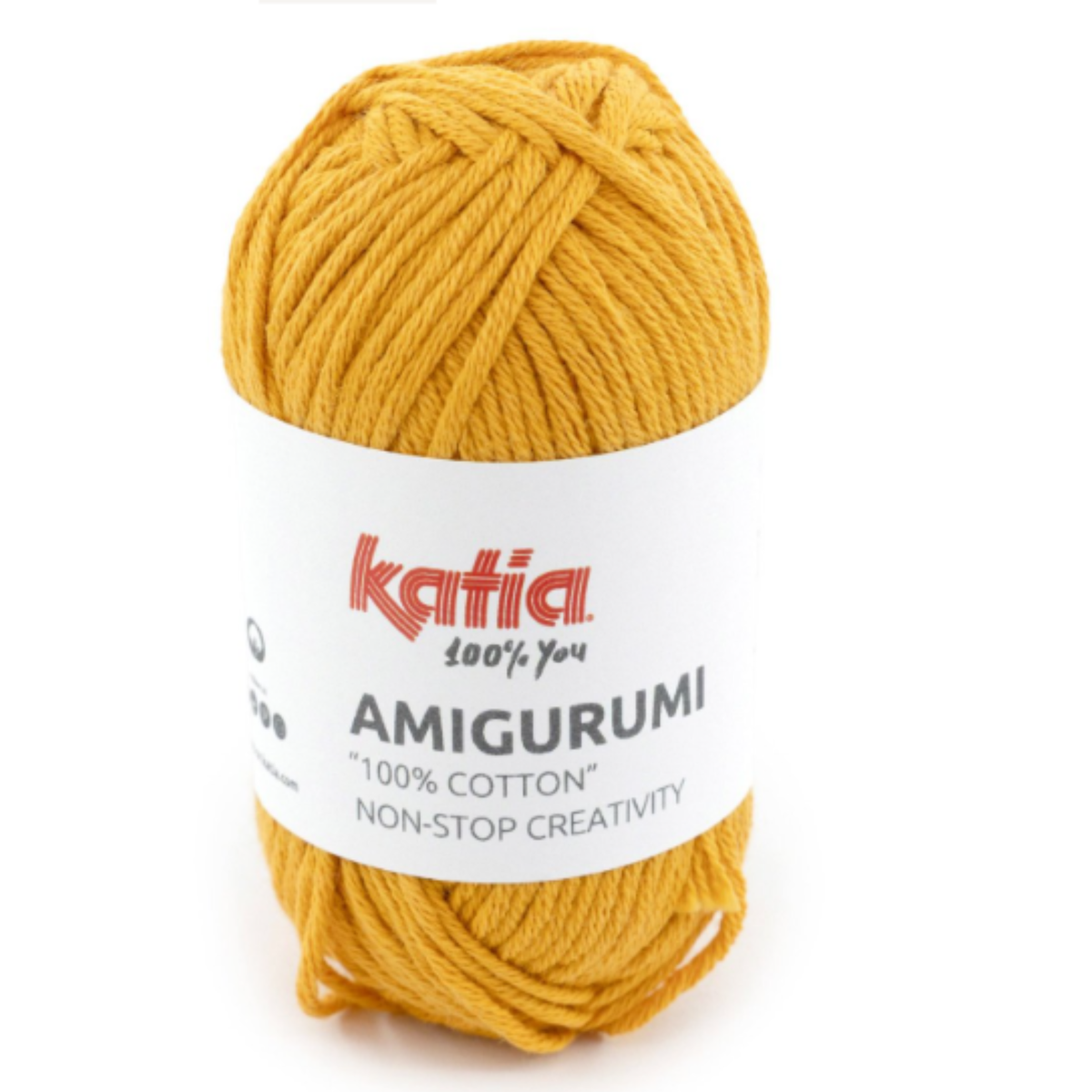 Katia Amigurumi 100% cotton yarn, colour 71, 20g ball