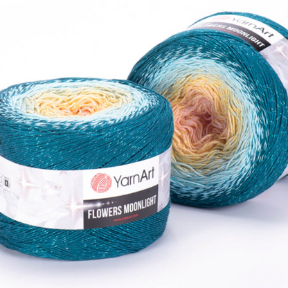 YARN ART FLOWERS MOONLIGHT