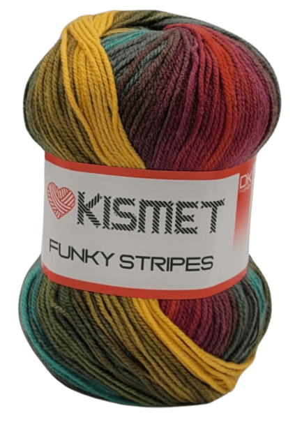 KISMET FUNKY STRIPES DOUBLE KNIT