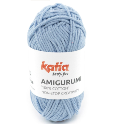 Katia Amigurumi 100% cotton yarn, colour 51, 20g ball
