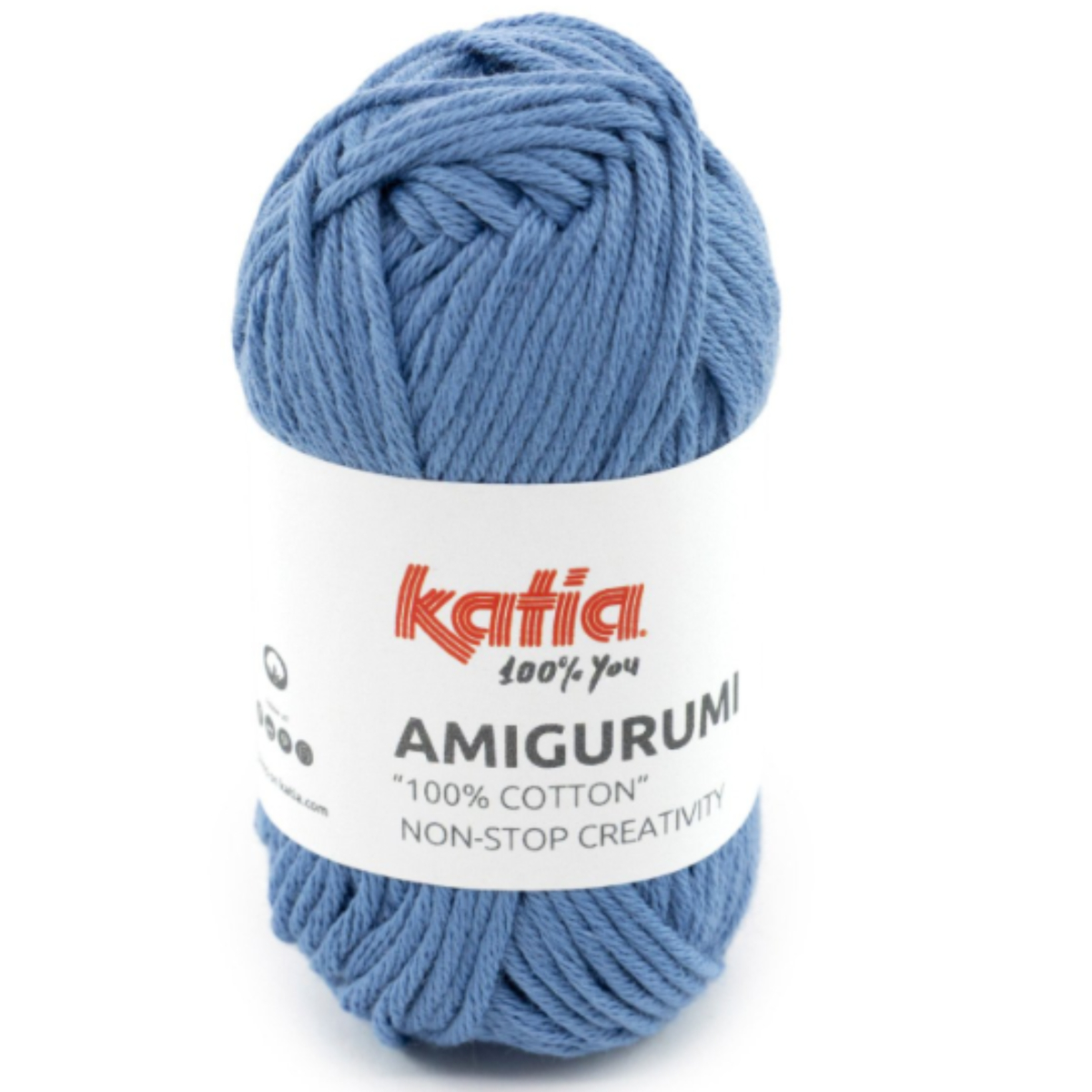 Katia Amigurumi 100% cotton yarn, colour 52, 20g ball
