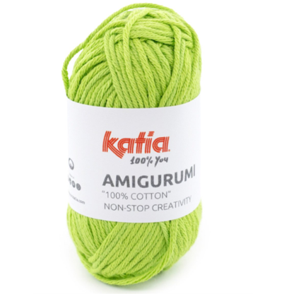 Katia Amigurumi 100% cotton yarn, colour 82, 20g ball