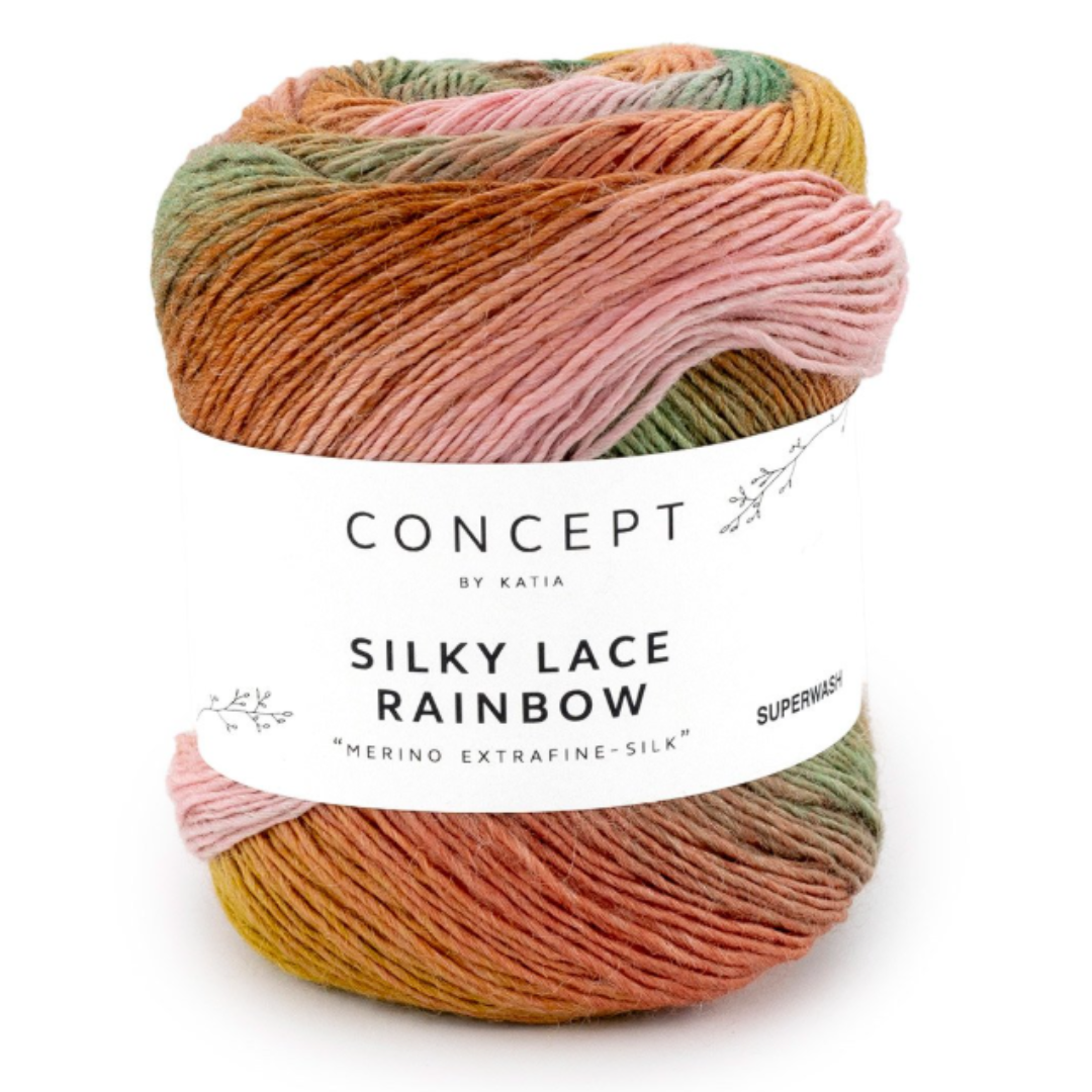 Katia Concept Silky Lace Rainbow 50g