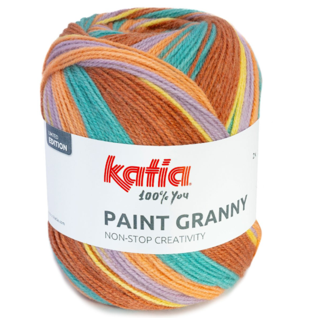 Katia Paint Granny 150g