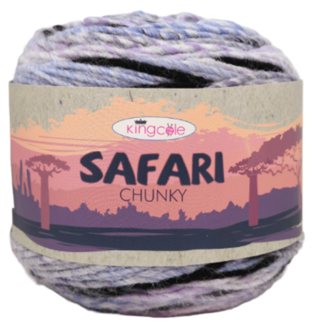 King Cole Safari Chunky Yarn 150g