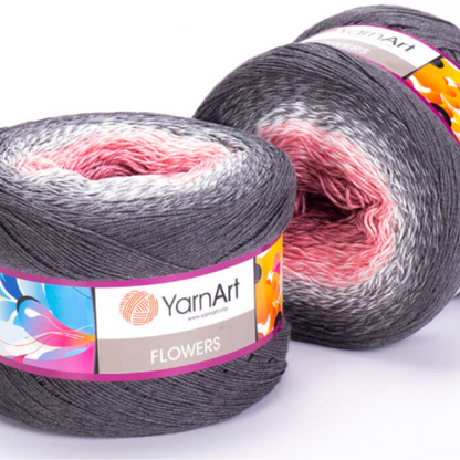 YARN ART FLOWERS